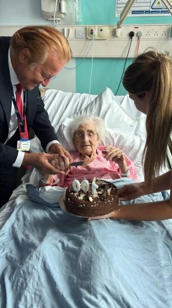 100th birthday: Being able to walk again is the best gift of my life'