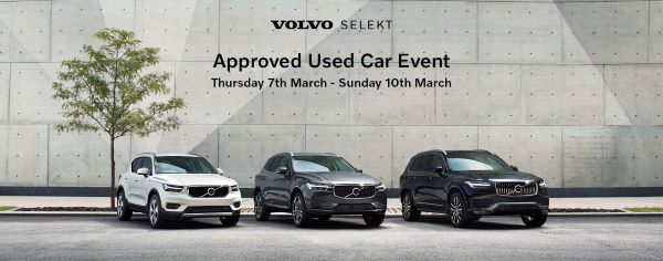 VOLVO CARS POOLE MARCH CAR OF THE MONTH: VOLVO SELEKT RANGE