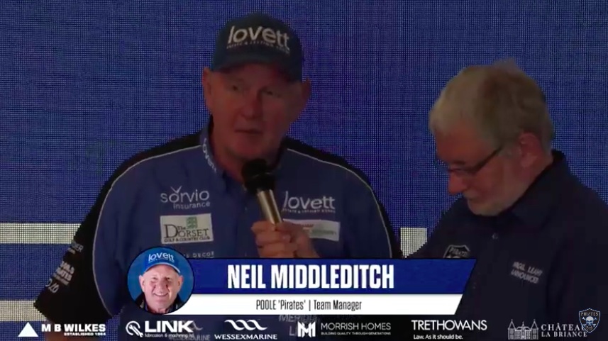 Legendary Poole Pirates boss Middleditch seeking more trophies in 2024