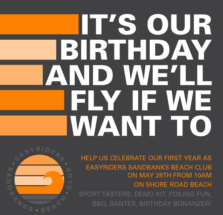 EasyRiders Sandbanks 1st Anniversary Celebrations 