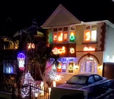 WATCH: Runton Road's Famous Xmas Lights