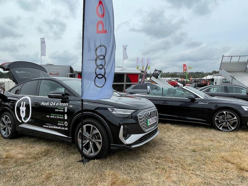 SNAPPED: Volvo & Audi Stand at the Dorset County Show 2022