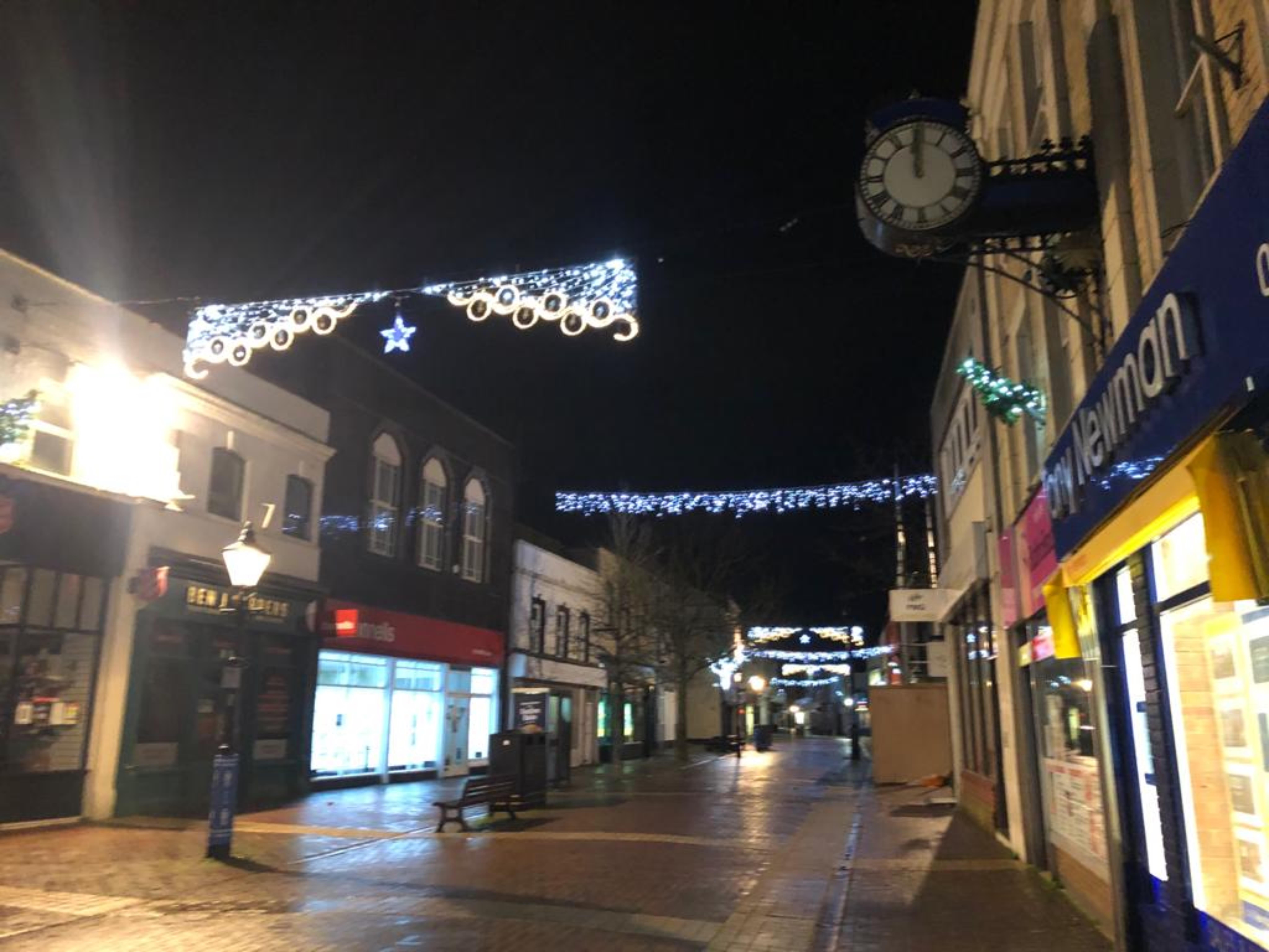 SNAPPED: Poole Town Centre Christmas Lights 2020
