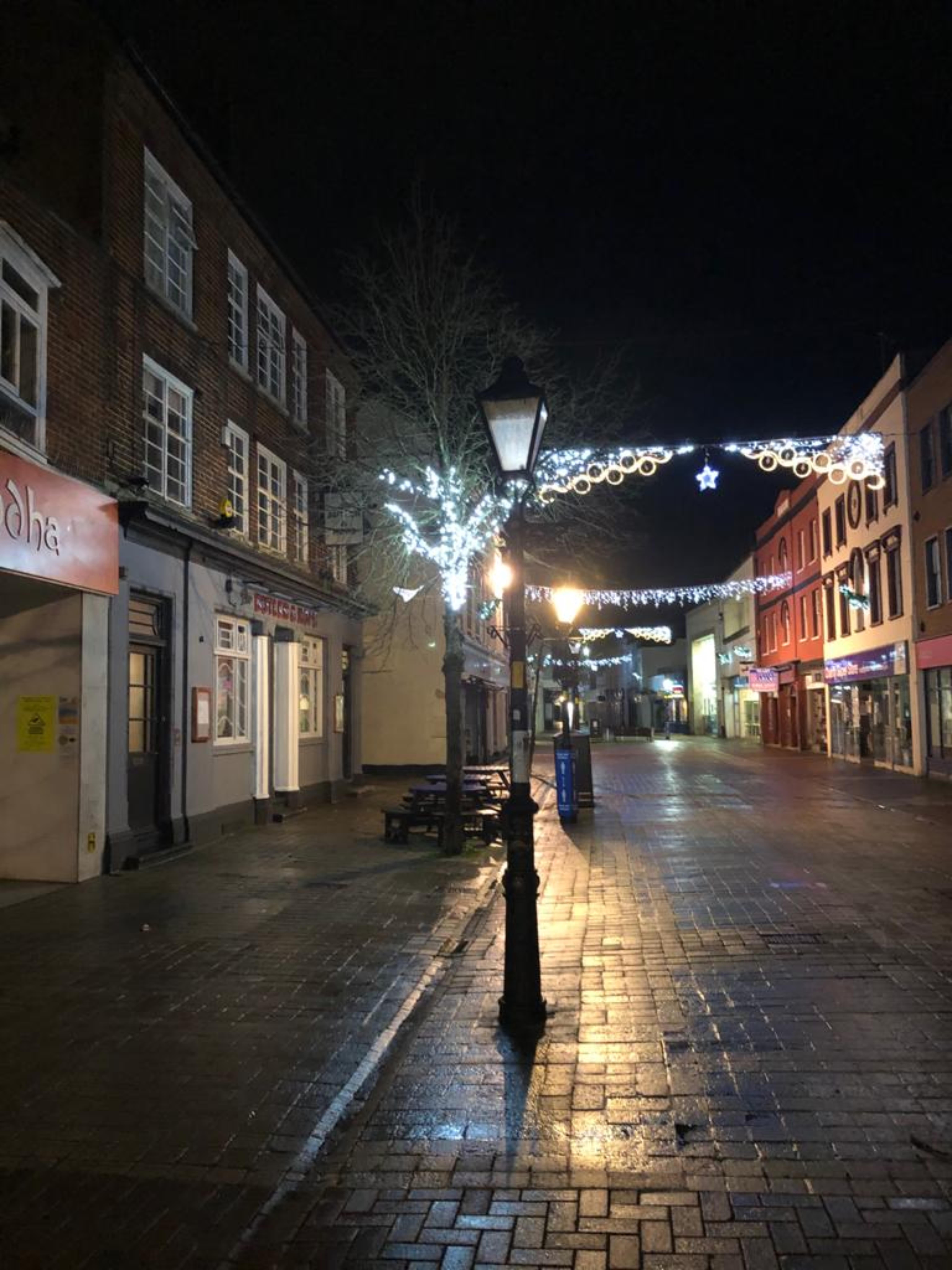 SNAPPED Poole Town Centre Christmas Lights 2020