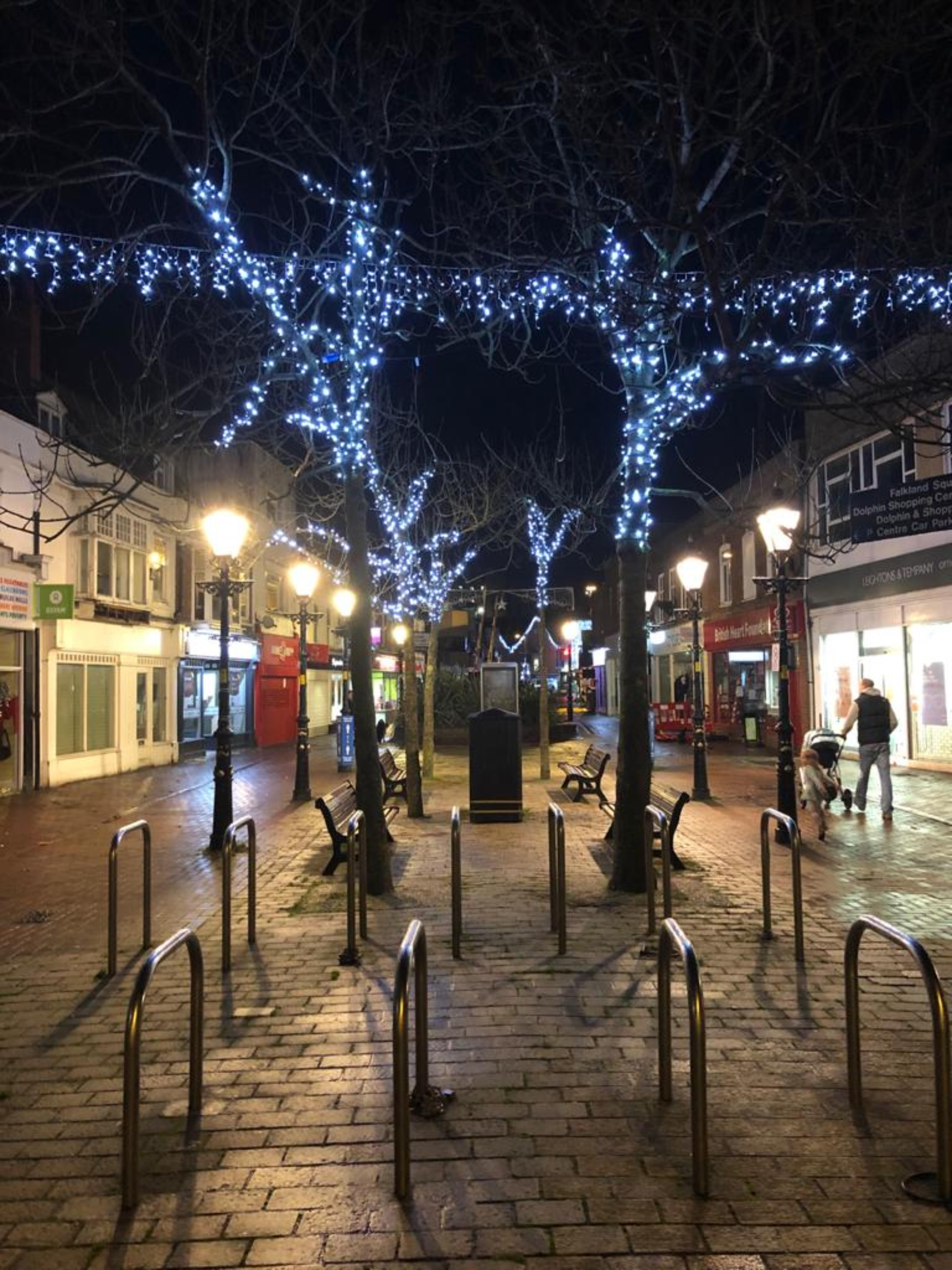 SNAPPED Poole Town Centre Christmas Lights 2020