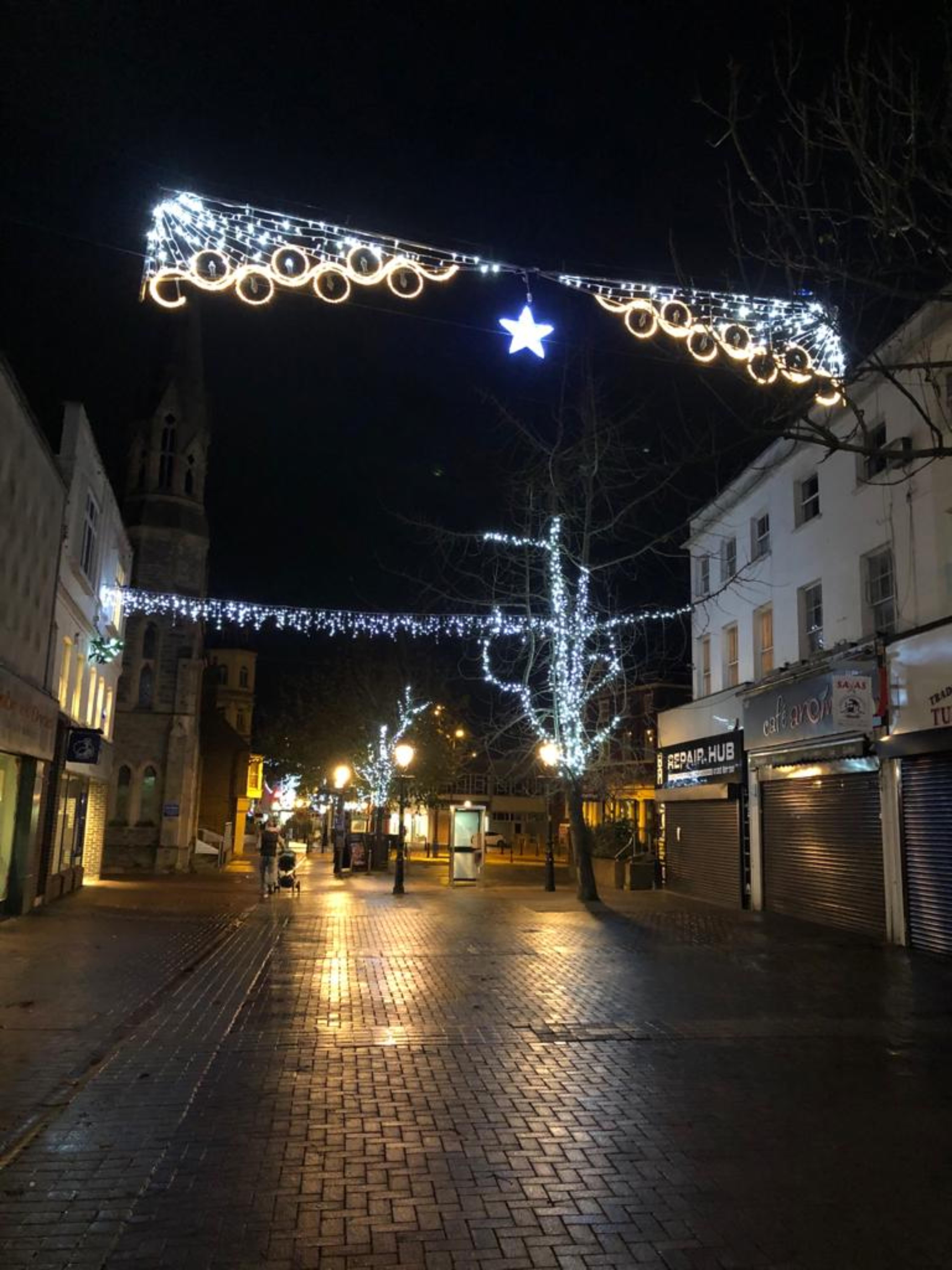 SNAPPED Poole Town Centre Christmas Lights 2020