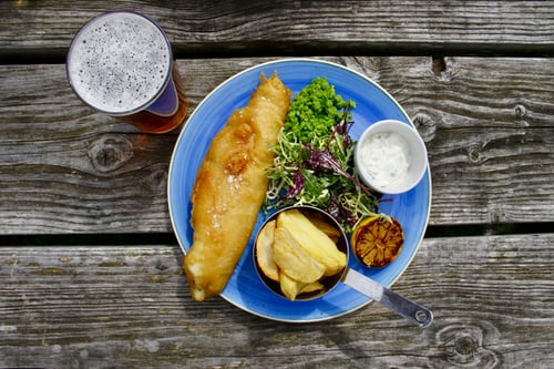RECIPE: FISH AND CHIPS WITH TARTARE SAUCE