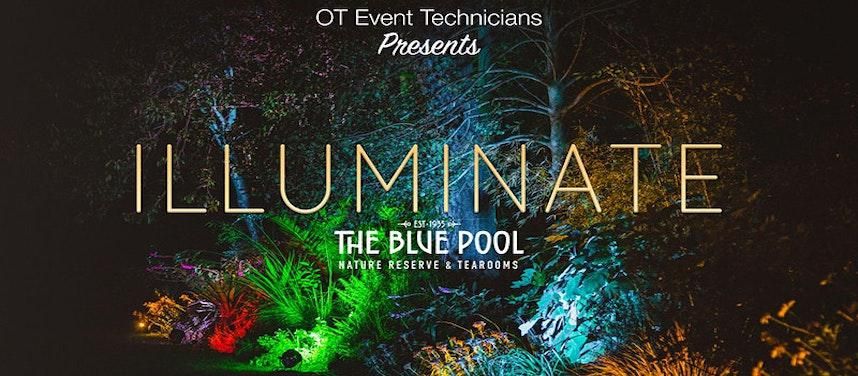 illuminate at the blue pool